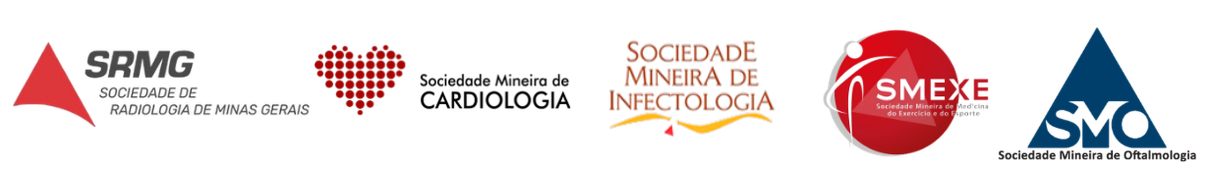 Sociedades parceiras do XV Congresso SAMMG — grupo 10