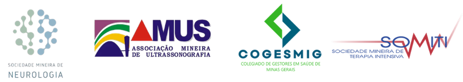 Sociedades parceiras do XV Congresso SAMMG — grupo 4