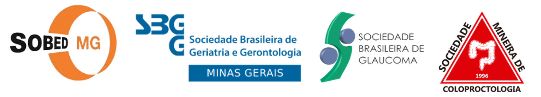 Sociedades parceiras do XV Congresso SAMMG — grupo 6