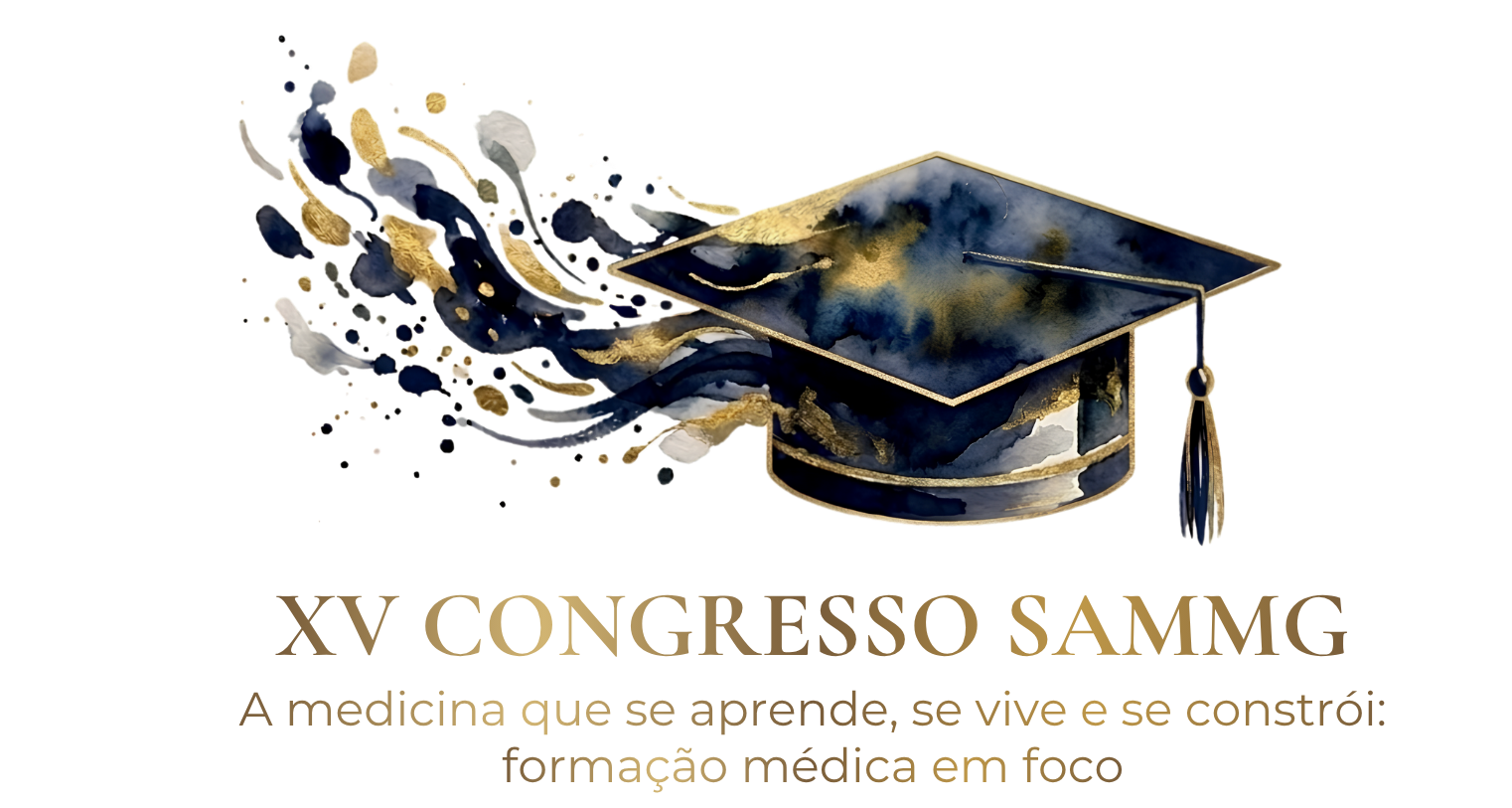 Logo oficial do XV Congresso SAMMG
