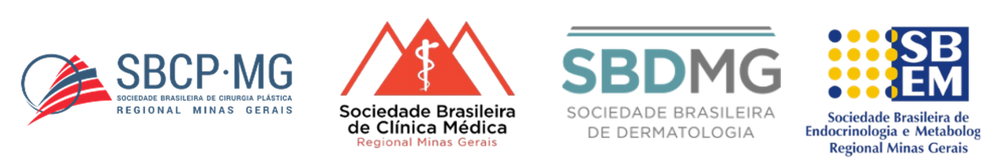 Sociedades parceiras do XV Congresso SAMMG — grupo 5